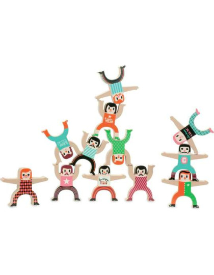 Ξύλινο Παιχνίδι Στοίβαξης Ακροβάτες - Wooden Acrobats Vilac Ξύλινο Παιχνίδι Στοίβαξης Ακροβάτες - Wooden Acrobats Vilac